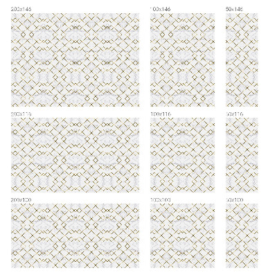 Vitrail autocollant pour fenêtre Lignes géométriques