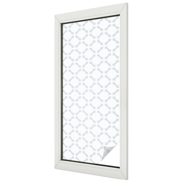 Autocollant pour vitrage Élégance géométrique