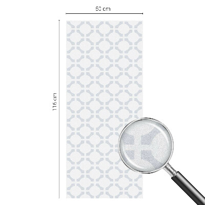 Autocollant pour vitrage Élégance géométrique