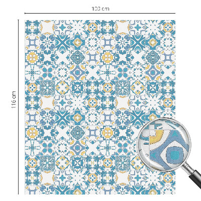 Film occultant fenêtre effet vitrail Motifs de mosaïque