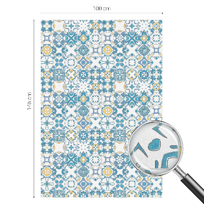 Film occultant fenêtre effet vitrail Motifs de mosaïque