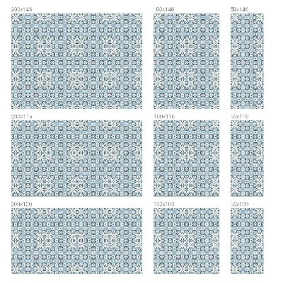 Film occultant pour fenêtre Motifs géométriques