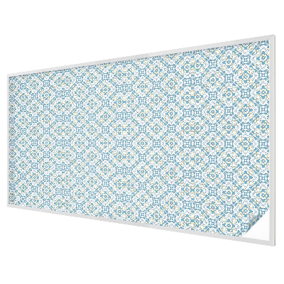 Vitrail autocollant pour fenêtre Rosettes géométriques