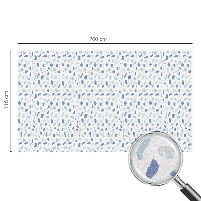 Autocollant pour vitrage Motifs bleus