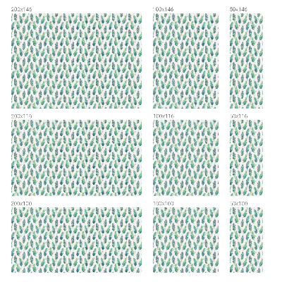 Film occultant pour fenêtre feuilles tropicales