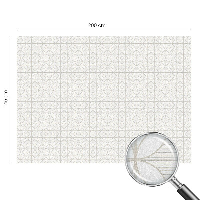 Film occultant fenêtre effet vitrail Motifs géométriques