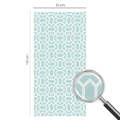 Film fenêtre décoratif occultant vitrail Motifs géométriques