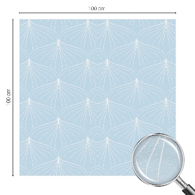 Vitrail autocollant pour fenêtre Fans harmonieux