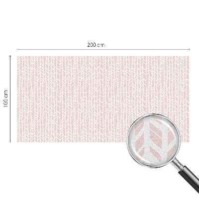 Autocollant pour vitrage Motif à chevrons pastel