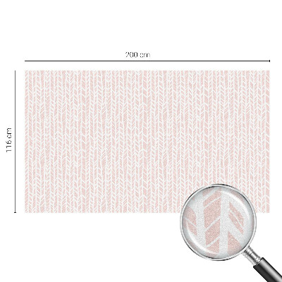 Autocollant pour vitrage Motif à chevrons pastel