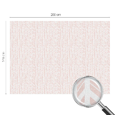 Autocollant pour vitrage Motif à chevrons pastel