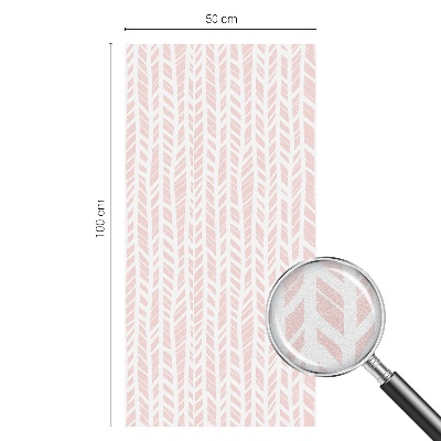 Autocollant pour vitrage Motif à chevrons pastel