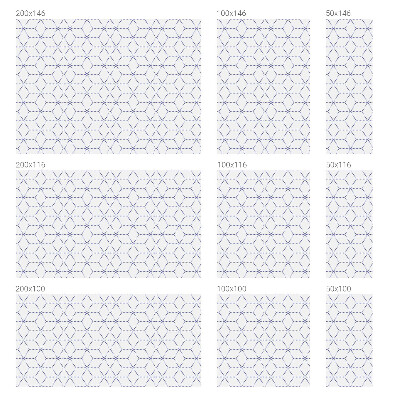 Vitrail autocollant pour fenêtre losanges violets