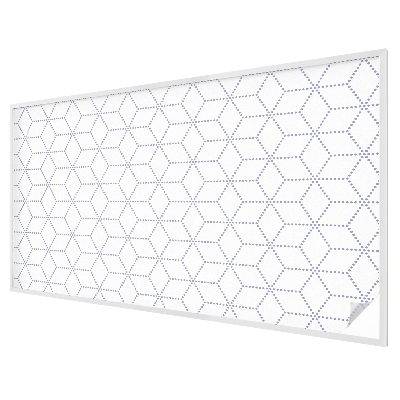 Vitrail autocollant pour fenêtre losanges violets