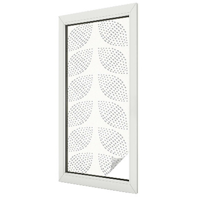 Film occultant pour fenêtre Feuilles ponctuées