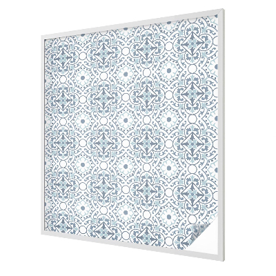 Autocollant pour vitrage mosaïque classique