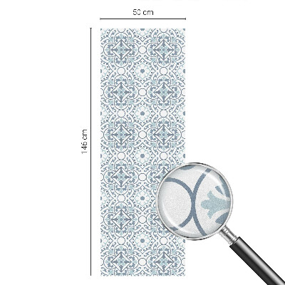 Autocollant pour vitrage mosaïque classique