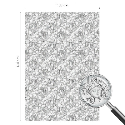 Film occultant fenêtre effet vitrail Portraits classiques