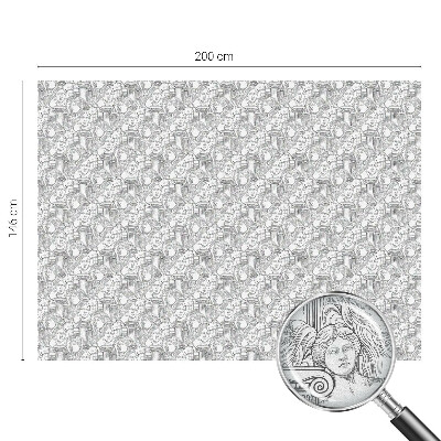 Film occultant fenêtre effet vitrail Portraits classiques