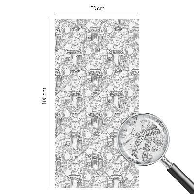 Film occultant fenêtre effet vitrail Portraits classiques