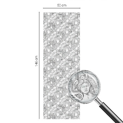 Film occultant fenêtre effet vitrail Portraits classiques