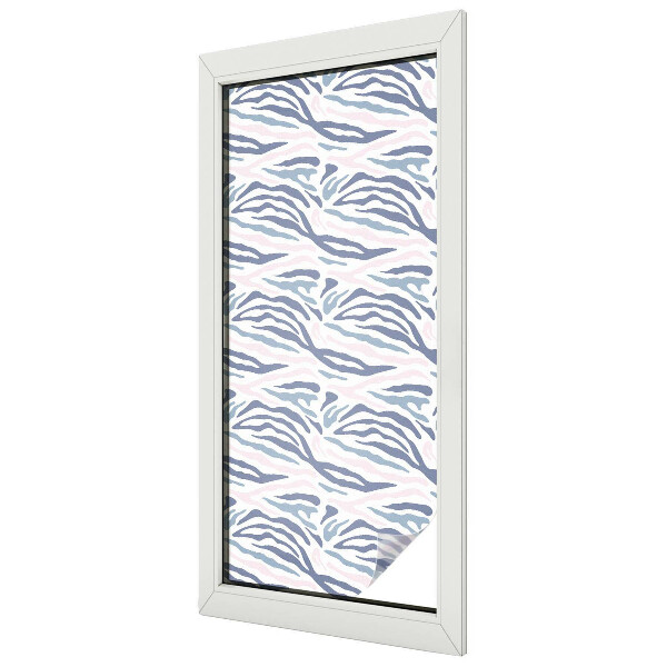 Film occultant pour fenêtre Motif zèbre