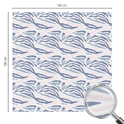 Film occultant pour fenêtre Motif zèbre