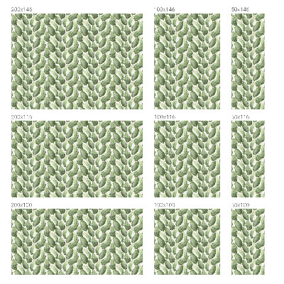Film occultant pour fenêtre Feuilles vertes