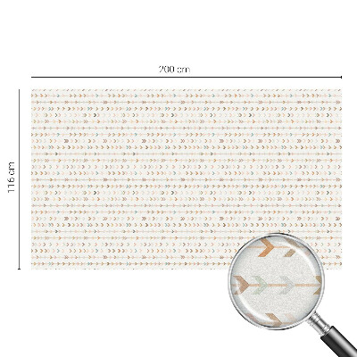 Autocollant pour vitrage Motif de flèche