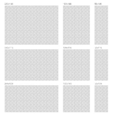 Film occultant fenêtre effet vitrail Formes ondulées