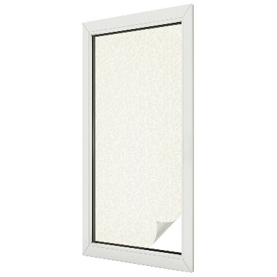 Film fenêtre décoratif occultant vitrail Plante ornementale