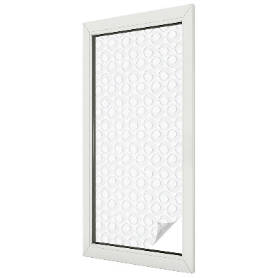 Autocollant pour vitrage formes géométriques