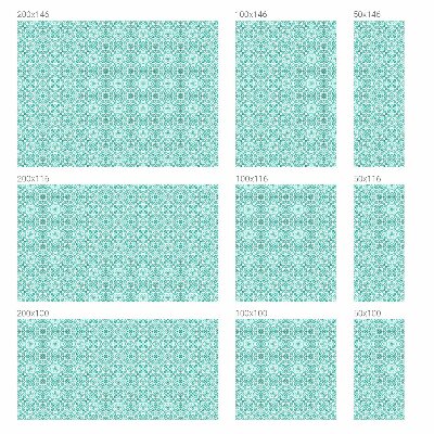 Film occultant fenêtre effet vitrail Motif classique