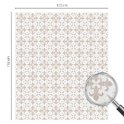 Film fenêtre décoratif occultant vitrail Motifs élégants