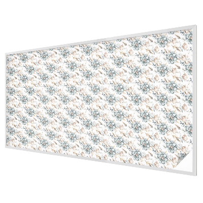 Vitrail autocollant pour fenêtre élégance florale