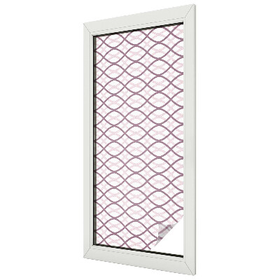 Autocollant pour vitrage formes ovales