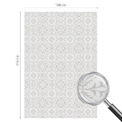 Film occultant pour fenêtre ornements végétaux