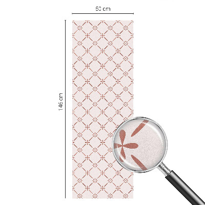 Film fenêtre décoratif occultant vitrail Motifs floraux