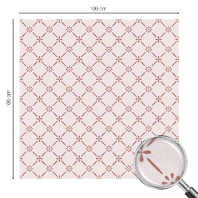 Film fenêtre décoratif occultant vitrail Motifs floraux