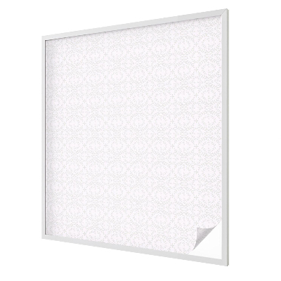 Film occultant fenêtre effet vitrail symétrie des plantes