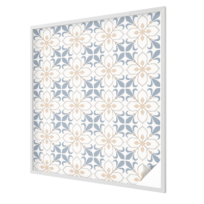 Vitrail autocollant pour fenêtre beauté florale