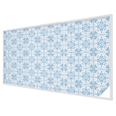 Film fenêtre décoratif occultant vitrail ornements floraux