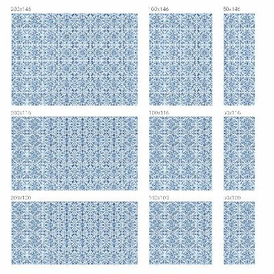 Autocollant pour vitrage ornement floral