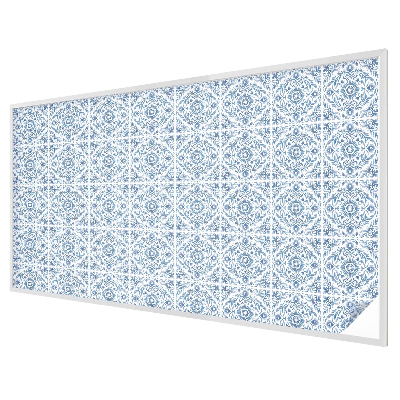 Autocollant pour vitrage ornement floral