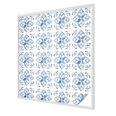 Film occultant fenêtre effet vitrail Élégance classique