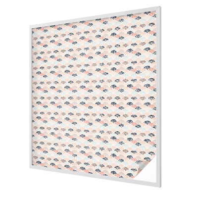 Film occultant pour fenêtre Motif en éventail