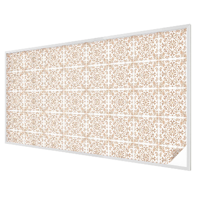 Film occultant fenêtre effet vitrail Ornement classique