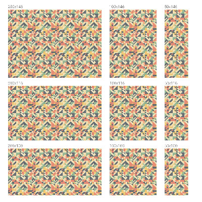 Vitrail autocollant pour fenêtre L'énergie de la géométrie