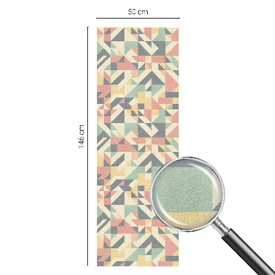 Vitrail autocollant pour fenêtre L'énergie de la géométrie