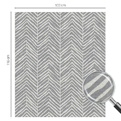 Film occultant pour fenêtre Motif en zigzag